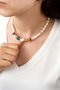 Heliophilia Silver Collar de Metal Multicolor